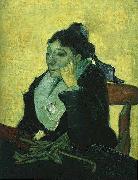 Vincent Van Gogh L Arlesienne USA oil painting artist